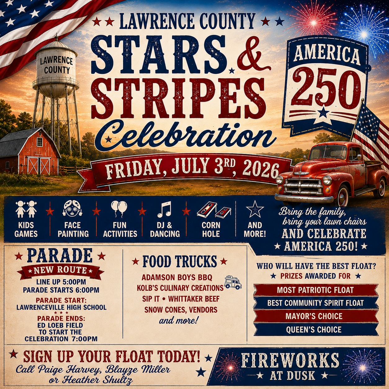 Lawrence County Stars and Stripes Celebration